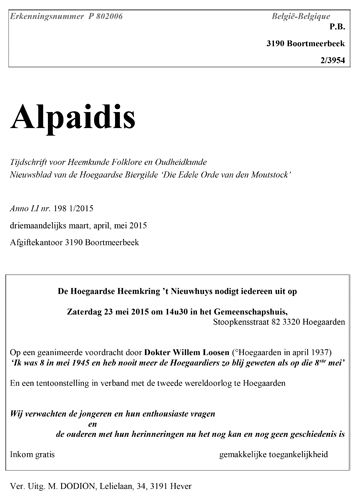 Kaft van Alpaidis 198